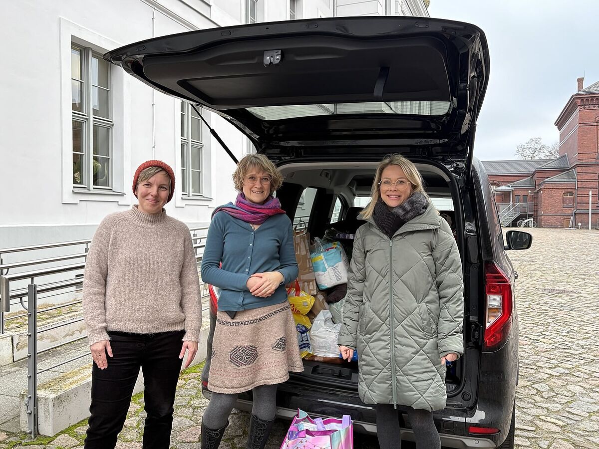 Erfolgreiche Spendenübergabe an das Greifswalder Frauenhaus